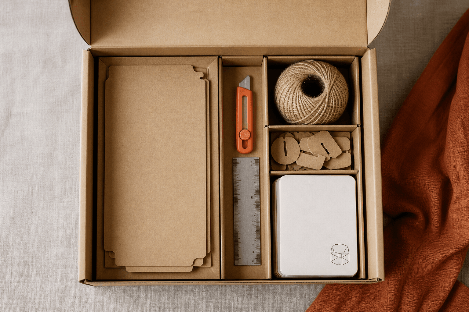 MAKER BOX — otevřený box